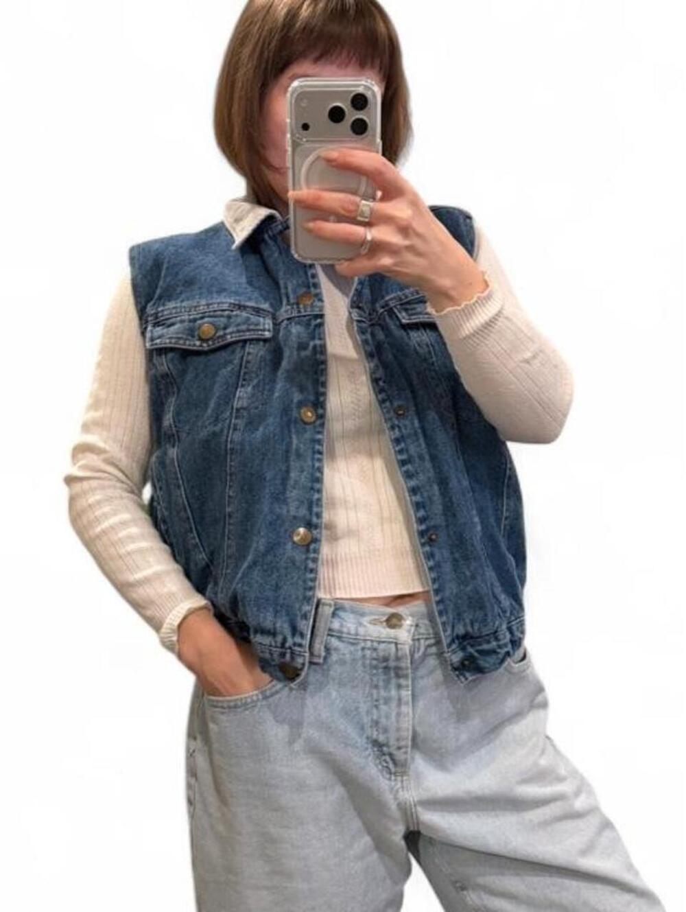 Vintage 90’s Denim Vest